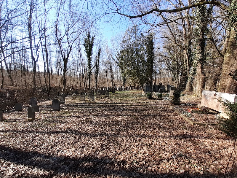 Der jüdische Friedhof von Wankheim.